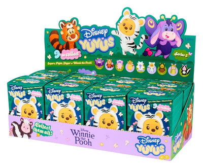 Peluche Winnie the Pooh YUYUS Disney in buste cieche, esposizione da 8 pezzi Simba