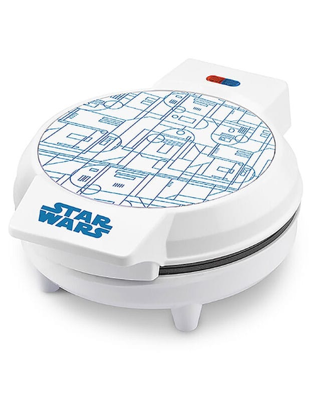 Star Wars Waffle Maker R2-D2 – Piastra per waffle a forma di R2-D2, Select Brands