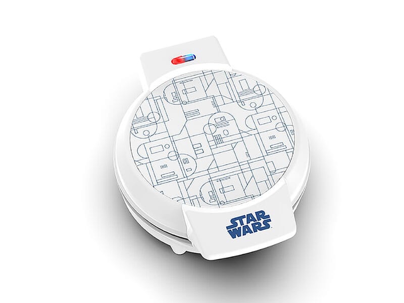 Star Wars Waffle Maker R2-D2 – Piastra per waffle a forma di R2-D2, Select Brands