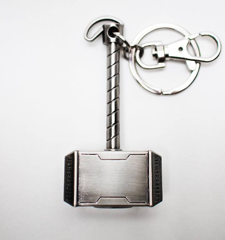 Marvel Comics Portachiavi Metallico Martello di Thor - Semic