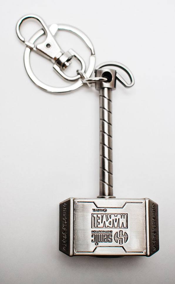 Marvel Comics Portachiavi Metallico Martello di Thor - Semic