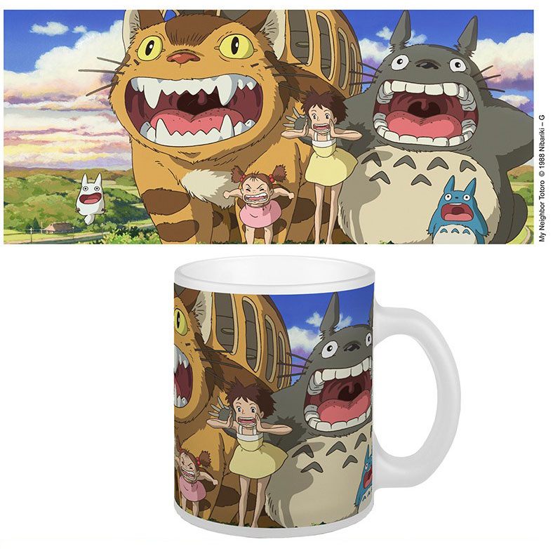 Tazza Studio Ghibli Nekobus & Totoro 300 ml – Semic