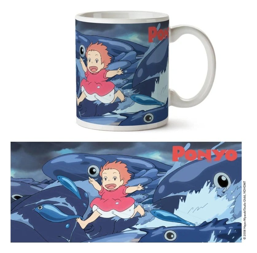 Tazza Ponyo Mug Waves – Studio Ghibli – Semic