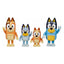 Bluey: Set di 4 Mini-figure della Famiglia Bluey - Spectron Toys
