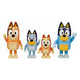 Bluey: Set di 4 Mini-figure della Famiglia Bluey - Spectron Toys
