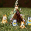 Bluey: Set di 4 Mini-figure della Famiglia Bluey - Spectron Toys
