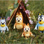 Bluey: Set di 4 Mini-figure della Famiglia Bluey - Spectron Toys