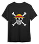 T-shirt One Piece Skull nera taglia S Superplay