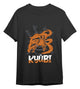 Naruto T-Shirt Kyubi Black Taglia M