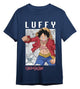 T-Shirt One Piece Monkey D. Luffy Mapa Denim taglia XXL Superplay
