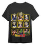Maglietta Dragon Ball Z con personaggi, nera, taglia M - Superplay
