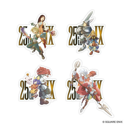 Final Fantasy IX Sticker Pack 25th Anniversary - Set di 4 Adesivi Square Enix