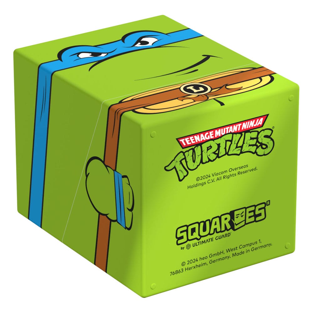 Squaroes Squaroe Teenage Mutant Ninja Turtles NT006 - Leonardo - Deck Box per Carte