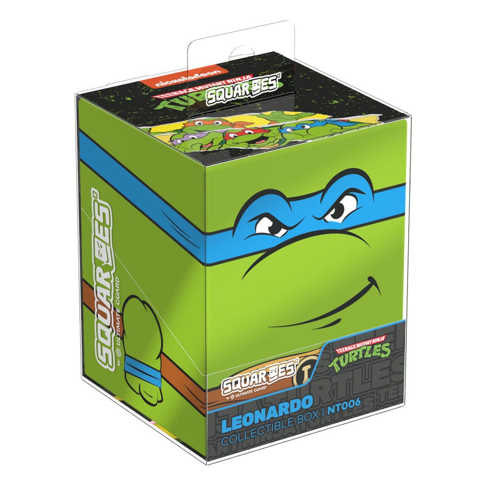 Squaroes Squaroe Teenage Mutant Ninja Turtles NT006 - Leonardo - Deck Box per Carte
