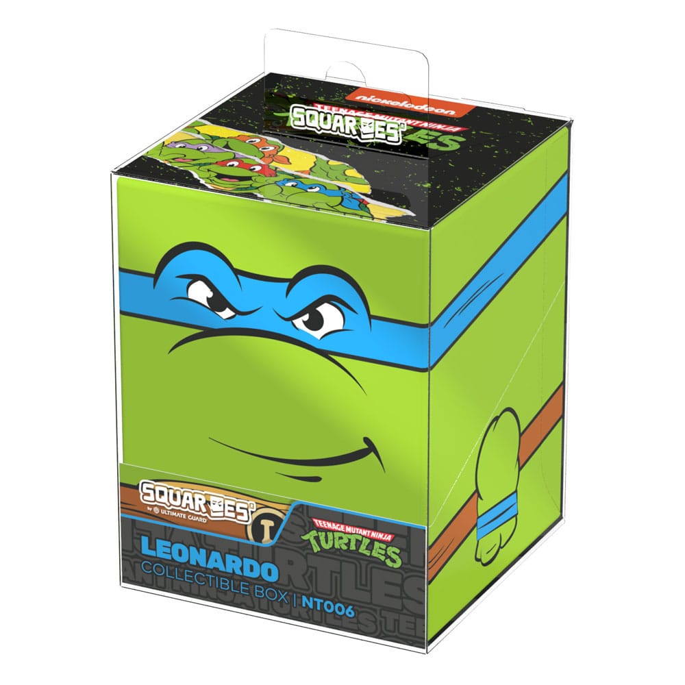 Squaroes Squaroe Teenage Mutant Ninja Turtles NT006 - Leonardo - Deck Box per Carte