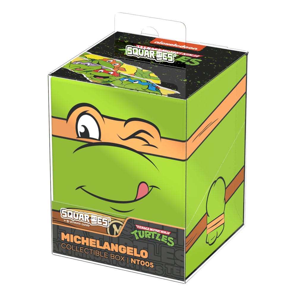 Squaroes Squaroe Teenage Mutant Ninja Turtles NT005 - Michelangelo - Deck Box per Carte