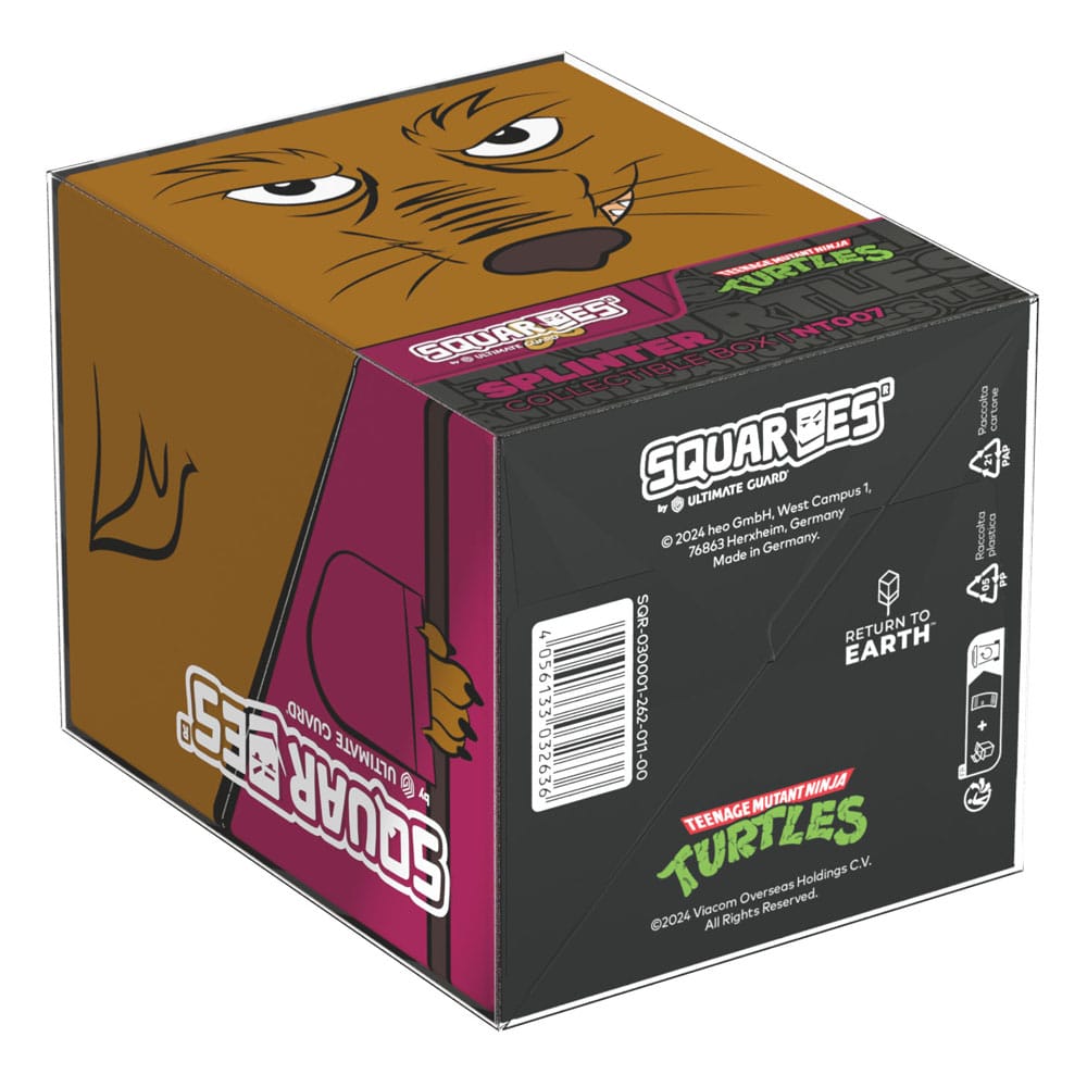 Squaroes Squaroe Teenage Mutant Ninja Turtles NT007 - Splinter - Deck Box per Carte