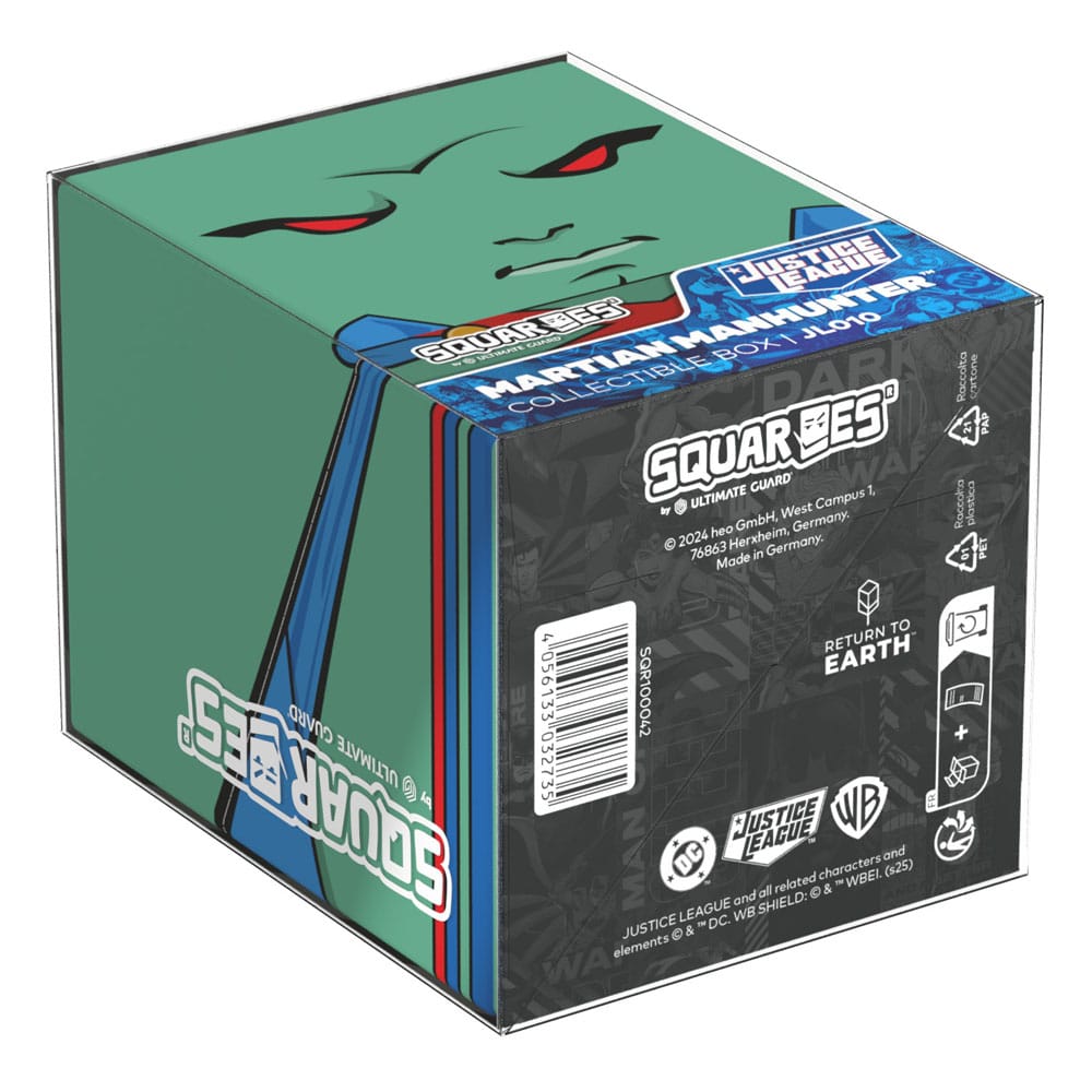 Squaroes DC Justice League JL010 - Martian Manhunter - Deck Box per 100 carte