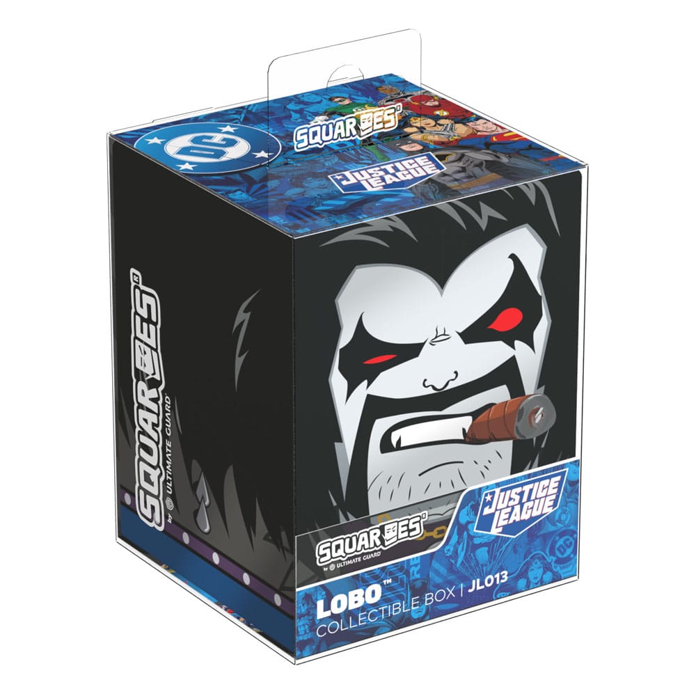 Squaroes DC Justice League JL013 - Lobo Deck Box per Carte TCG