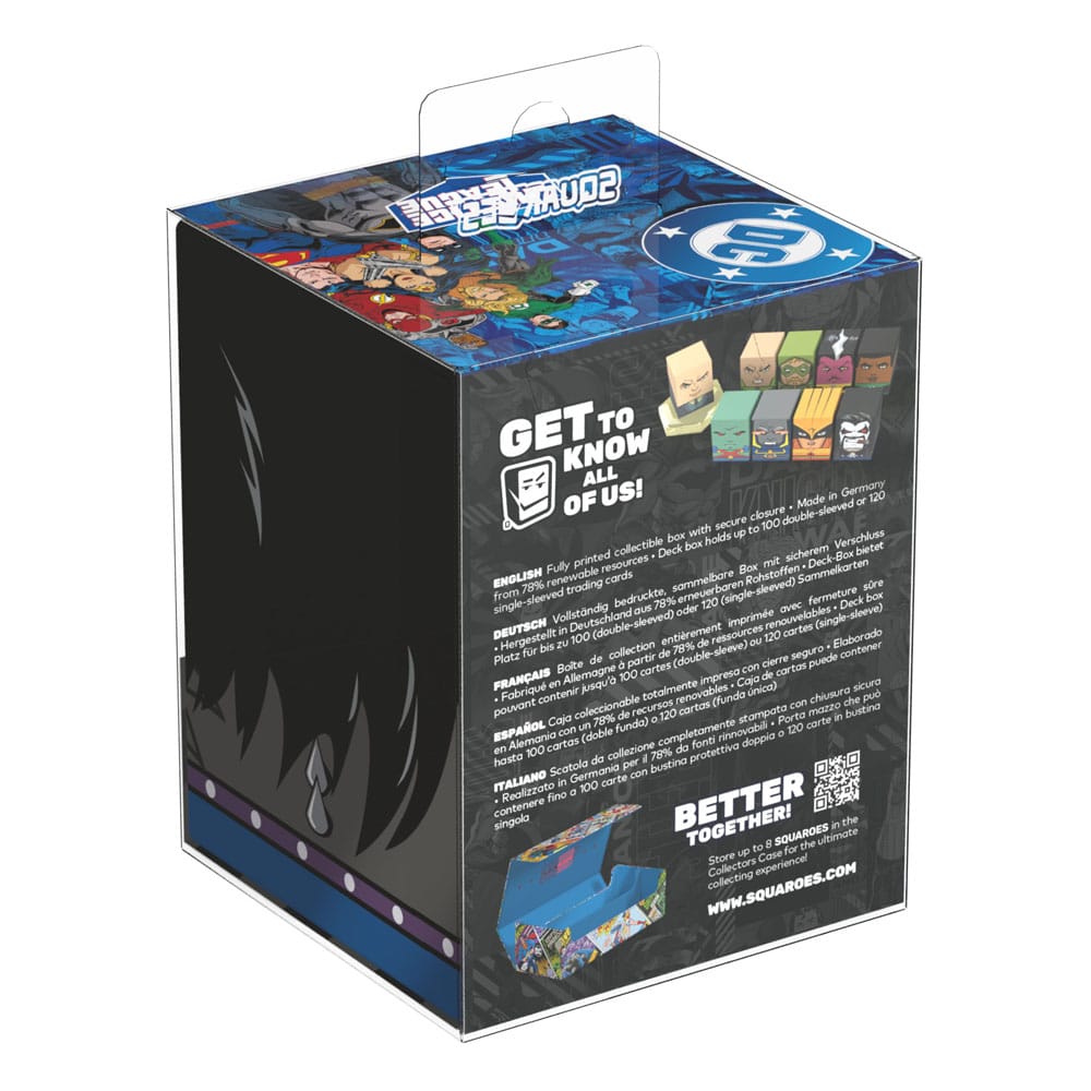 Squaroes DC Justice League JL013 - Lobo Deck Box per Carte TCG