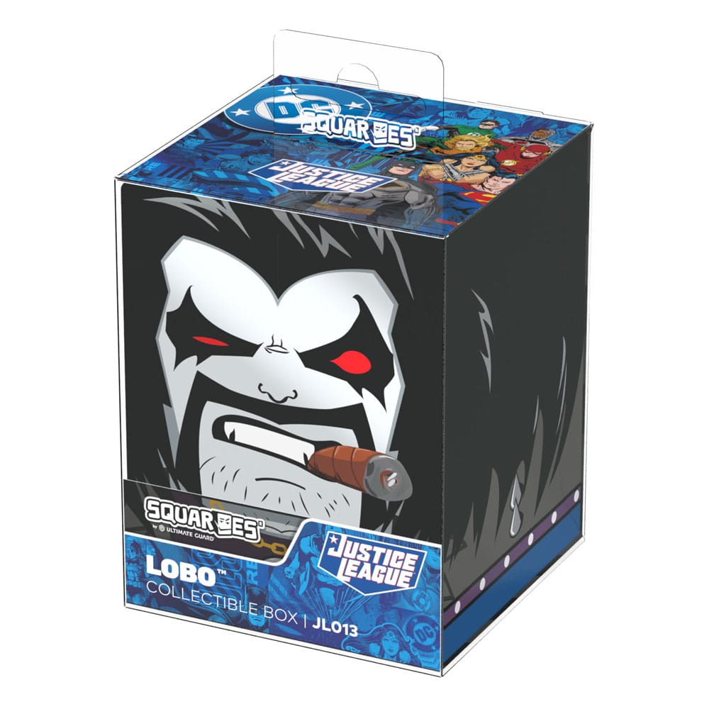 Squaroes DC Justice League JL013 - Lobo Deck Box per Carte TCG