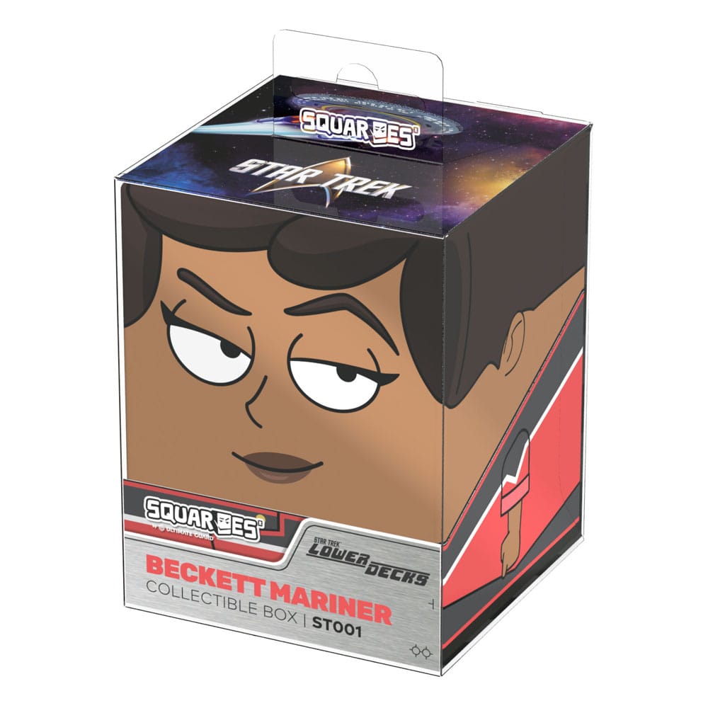 Squaroes Star Trek: Lower Decks ST001 Beckett Mariner - Deck Box per Carte Collezionabili