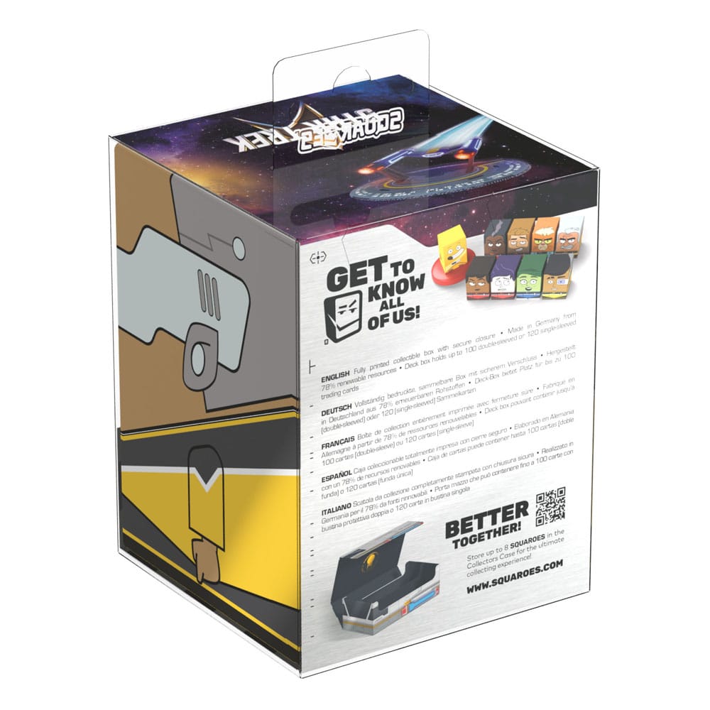 Squaroes Squaroe Star Trek: Lower Decks ST004 - Sam Rutherford - Deck Box per Carte