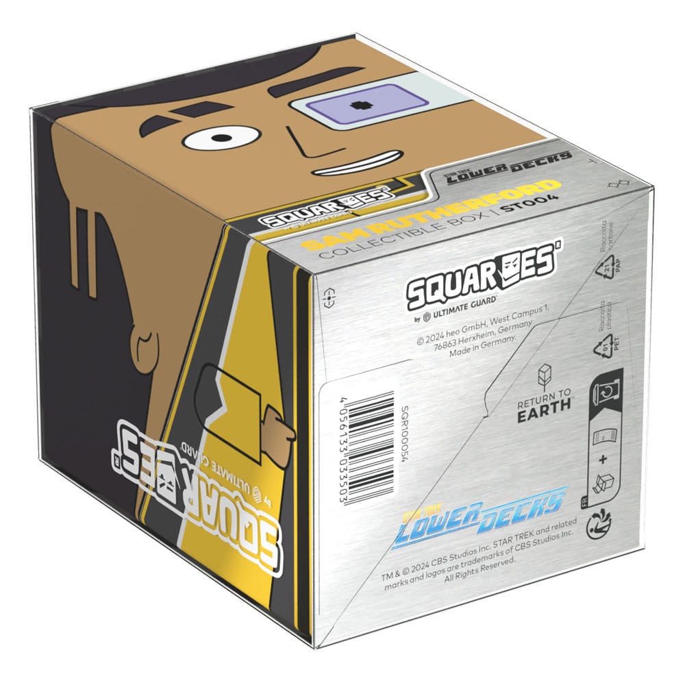 Squaroes Squaroe Star Trek: Lower Decks ST004 - Sam Rutherford - Deck Box per Carte