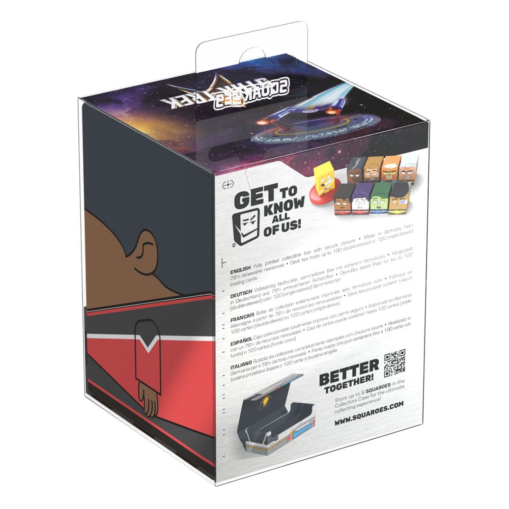 Squaroes Star Trek: Lower Decks ST005 - Carol Freeman - Deck Box per Carte