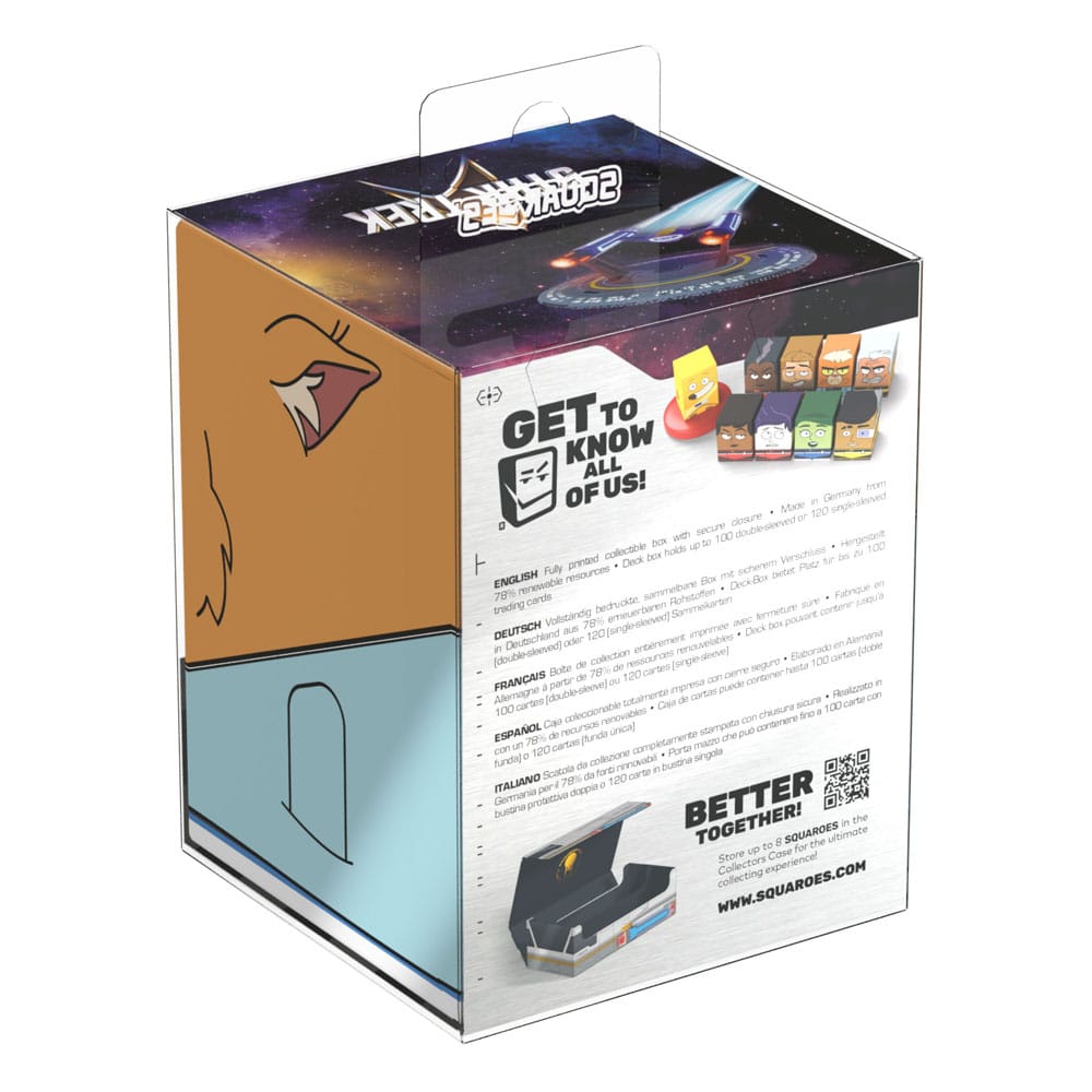 Squaroes Star Trek: Lower Decks ST007 - T'Ana - Deck Box per Carte