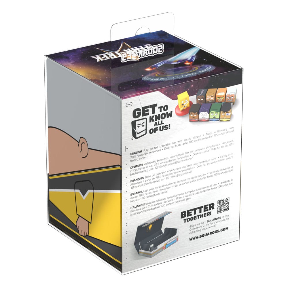 Squaroes Squaroe Star Trek: Lower Decks ST008 - Shaxs - Deck Box per Carte
