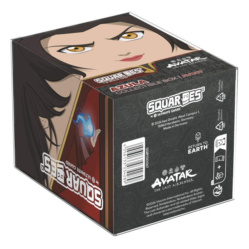 Squaroes Avatar: The Last Airbender AV007 - Azula, scatola portacarte per TCG di Squaroes