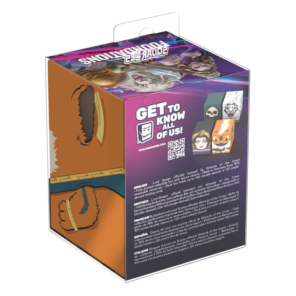 Squaroes Magic: The Gathering "Foundations" MTG002 - Loot Deck Box