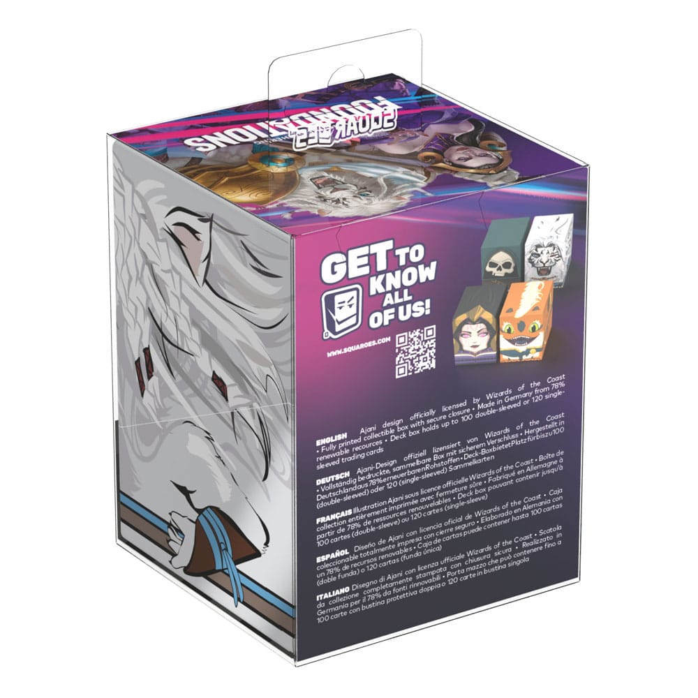 Squaroes Magic: The Gathering "Foundations" MTG004 - Ajani Deck Box
