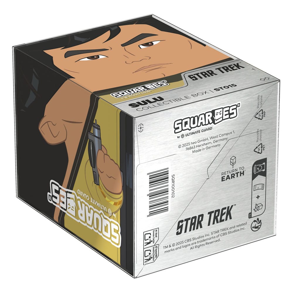 Squaroes Star Trek: The Original Series ST015 - Sulu - Deck Box per Carte Collezionabili