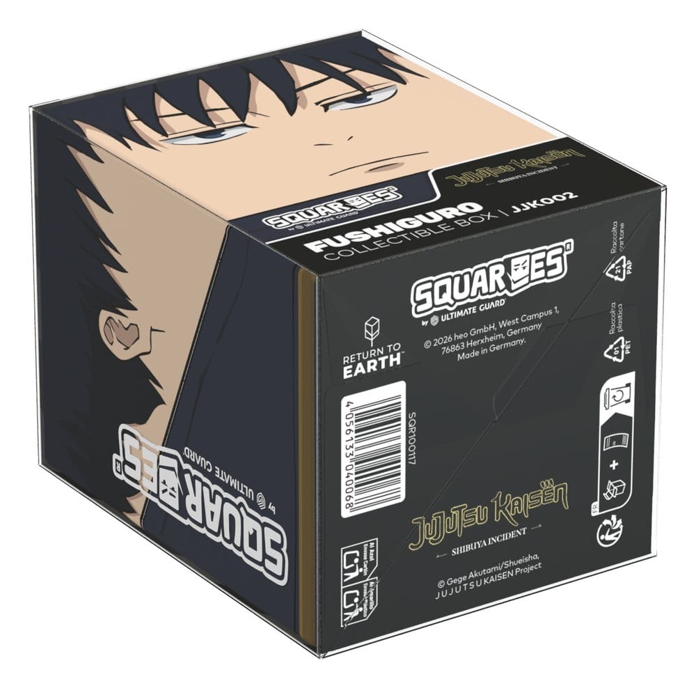 Squaroes Jujutsu Kaisen JK002 - Megumi Fushiguro - Deck Box per Carte