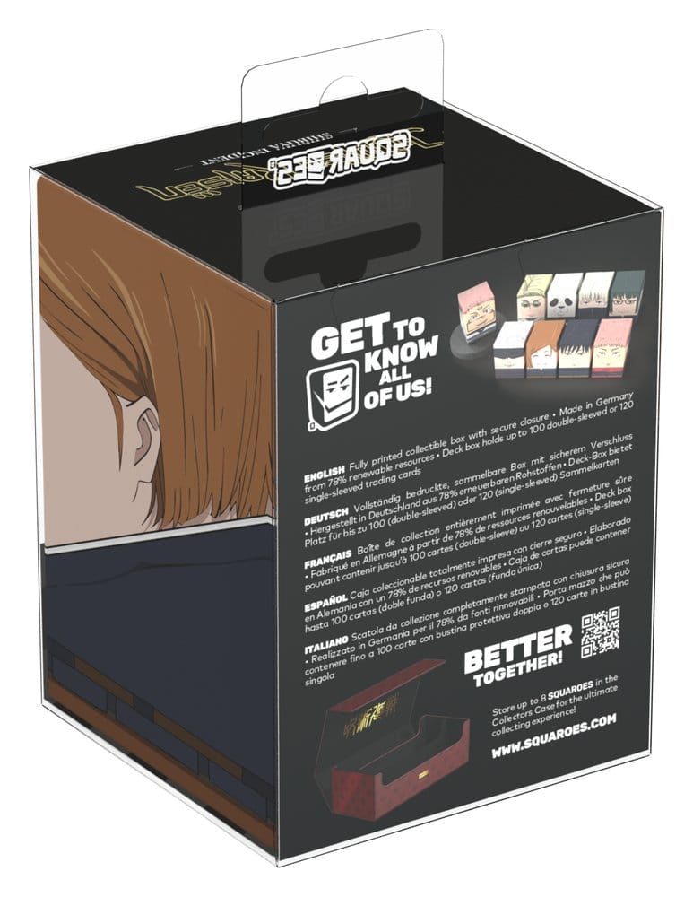 Squaroes Jujutsu Kaisen JK003 - Nobara Kugisaki - Deck Box per Carte