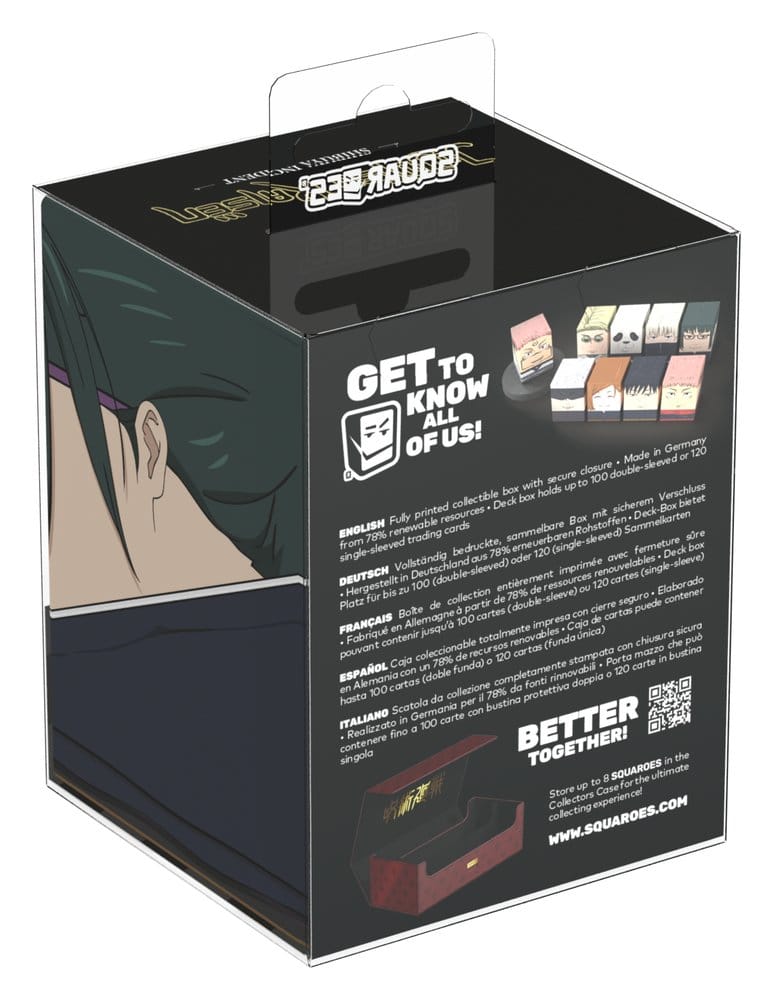 Squaroes Squaroe Jujutsu Kaisen JK004 - Maki Zen'in - Deck Box per Carte