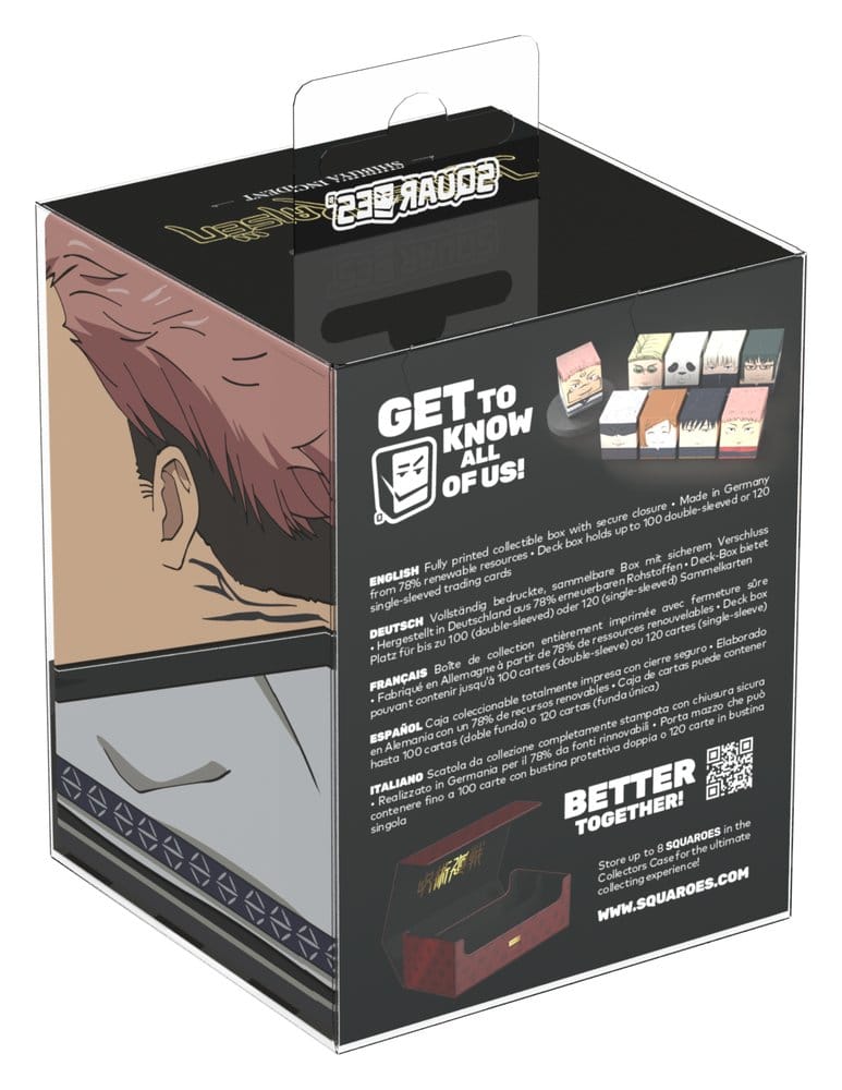 Squaroes Squaroe Jujutsu Kaisen JK009 - Ryomen Sukuna - Deck Box per Carte