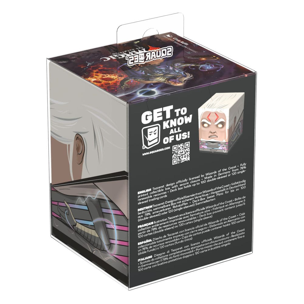 Squaroes Magic: The Gathering "Edge of Eternities" MTG005 - Tezzeret - Deck Box per 100 carte