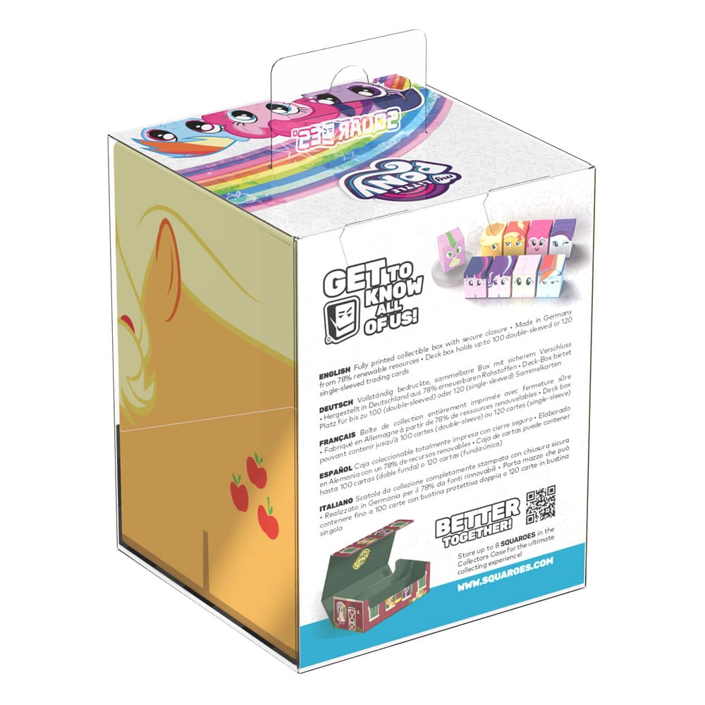 Squaroes My Little Pony Friendship is Magic MLP008 Apple Jack - Deck Box per 100 Carte