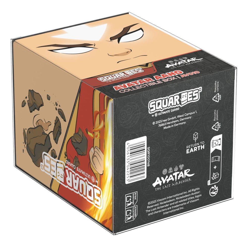 Squaroes Avatar: The Last Airbender AV010 - Scatola per Carte Avatar Aang