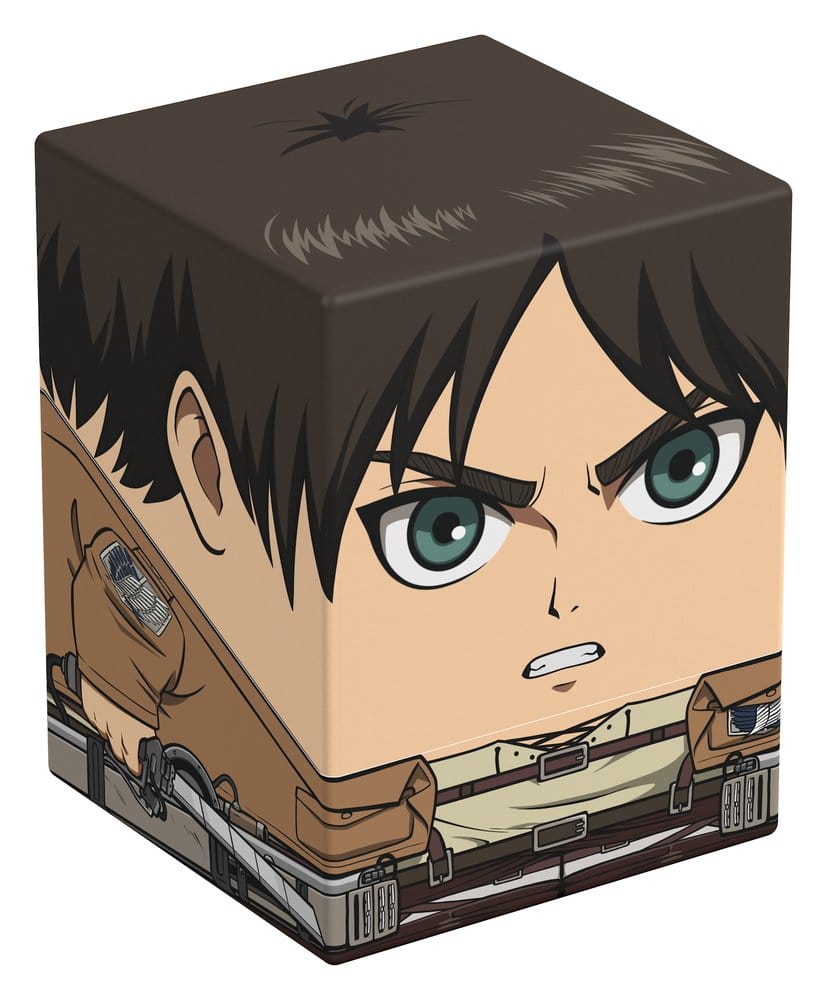 Squaroes Attack on Titan AOT001 - Eren Jäger - Deck Box per 100 Carte