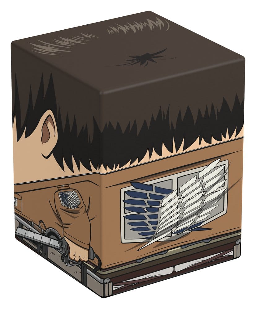 Squaroes Attack on Titan AOT001 - Eren Jäger - Deck Box per 100 Carte