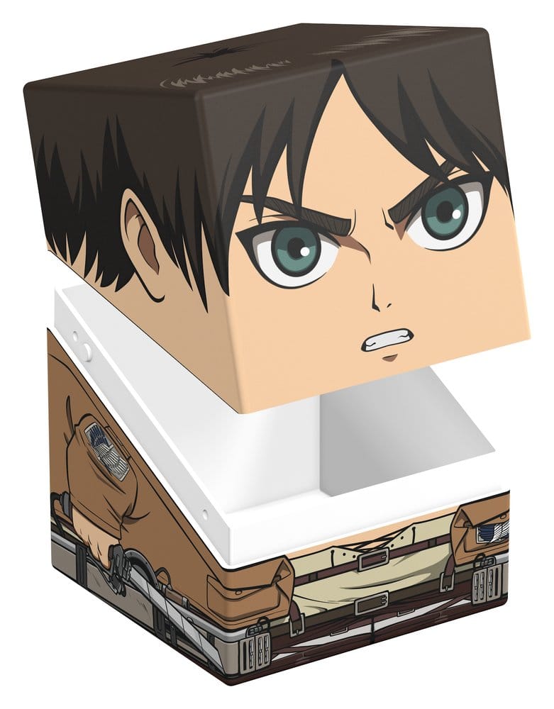 Squaroes Attack on Titan AOT001 - Eren Jäger - Deck Box per 100 Carte