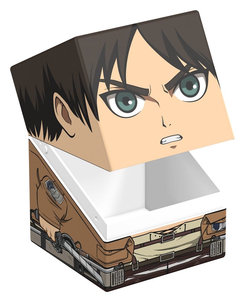 Squaroes Attack on Titan AOT001 - Eren Jäger - Deck Box per 100 Carte