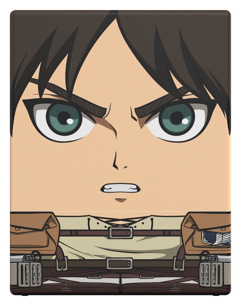 Squaroes Attack on Titan AOT001 - Eren Jäger - Deck Box per 100 Carte