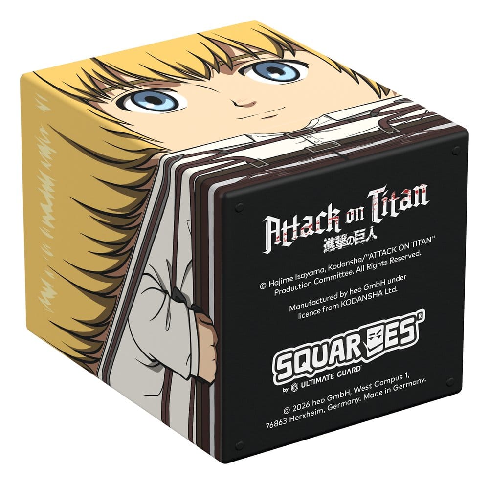 Squaroes Attack on Titan AOT002 - Deck Box Armin Arlert, 100 carte
