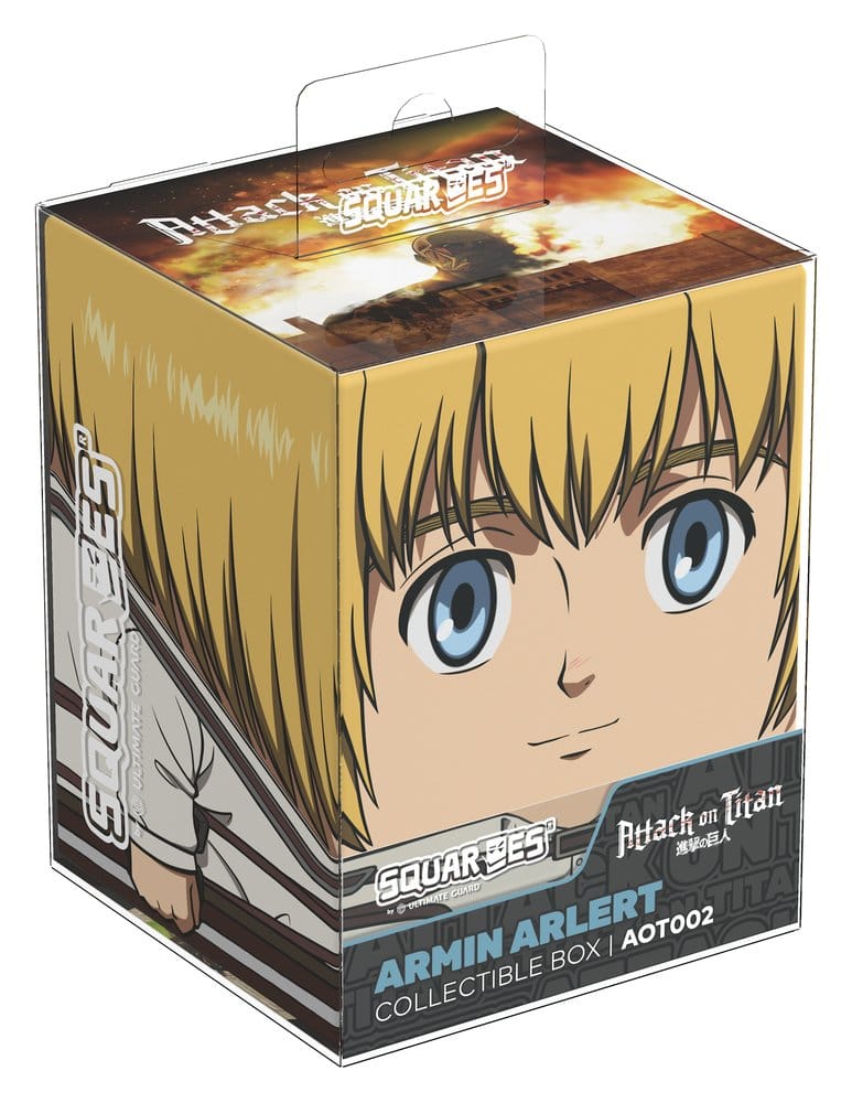 Squaroes Attack on Titan AOT002 - Deck Box Armin Arlert, 100 carte