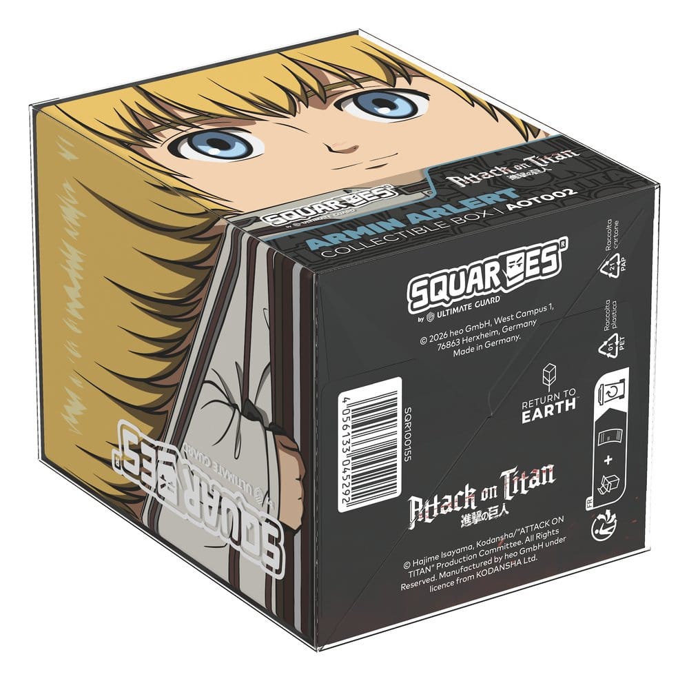 Squaroes Attack on Titan AOT002 - Deck Box Armin Arlert, 100 carte